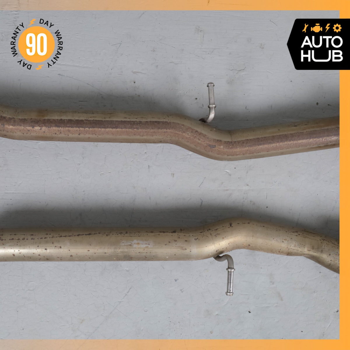 Bentley Continental GT 6.0L Middle Exhaust Downpipe Left & Right Side OEM - photo 9