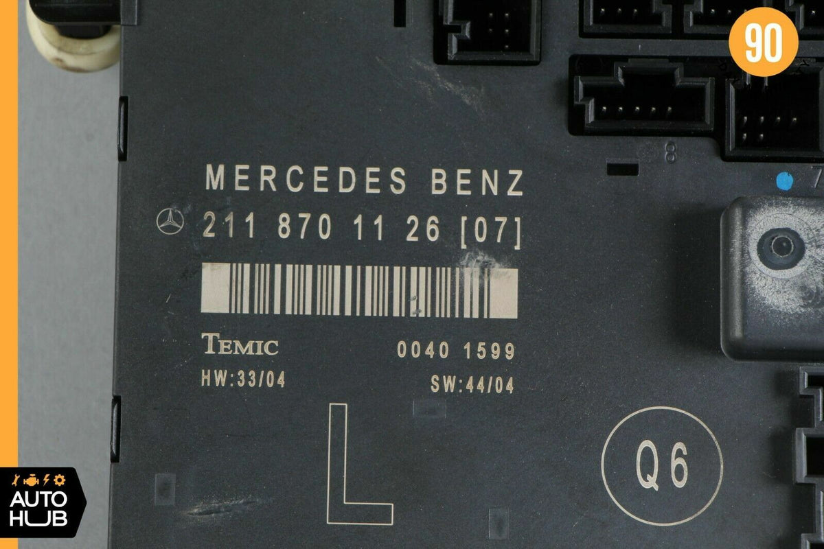 03-09 Mercedes W211 E350 E500 Front Left Side Door Control Module 2118701126 OEM - photo 6