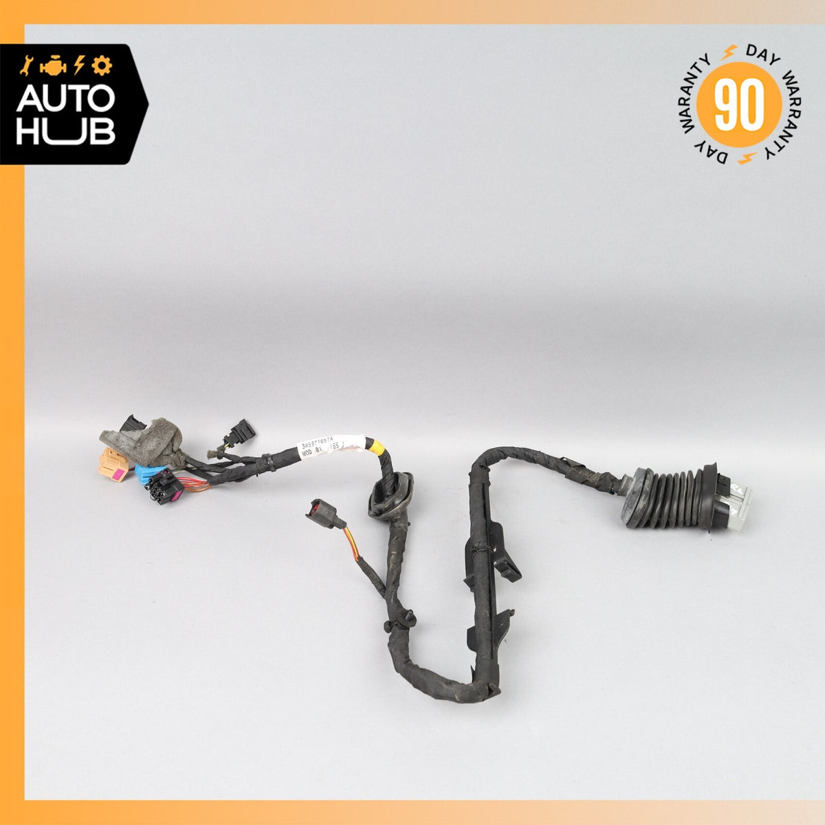 2008 Bentley Continental Flying Spur Rear Left Side Door Wire Harness OEM - photo 1
