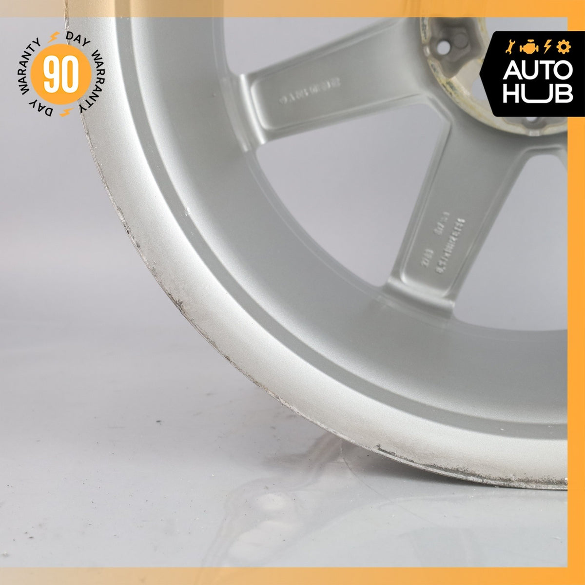 Mercedes W204 C250 C350 C300 C63 AMG Rear Wheel Rim 8.5 x 18 18" 2044019902 OEM - photo 12