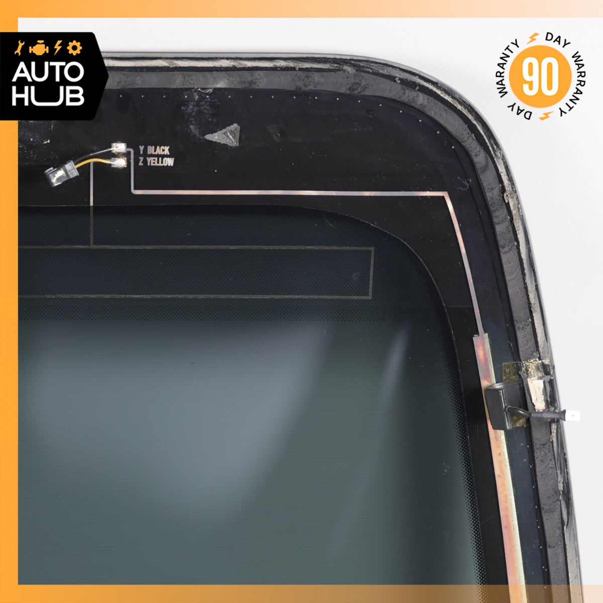 06-11 Bentley Continental Flying Spur Rear Windshield Wind Shield Glass OEM - photo 13