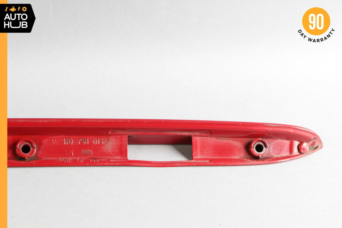 97-00 Mercedes R170 SLK230 Rear Trunk Lift Gate Handle Trim Red 1707580138 OEM - photo 10