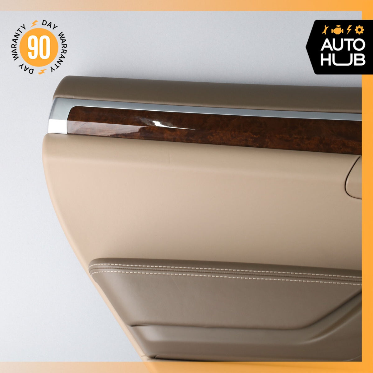 Porsche Cayenne 958 GTS Rear Left Side Interior Door Panel Leather OEM 40k - photo 3