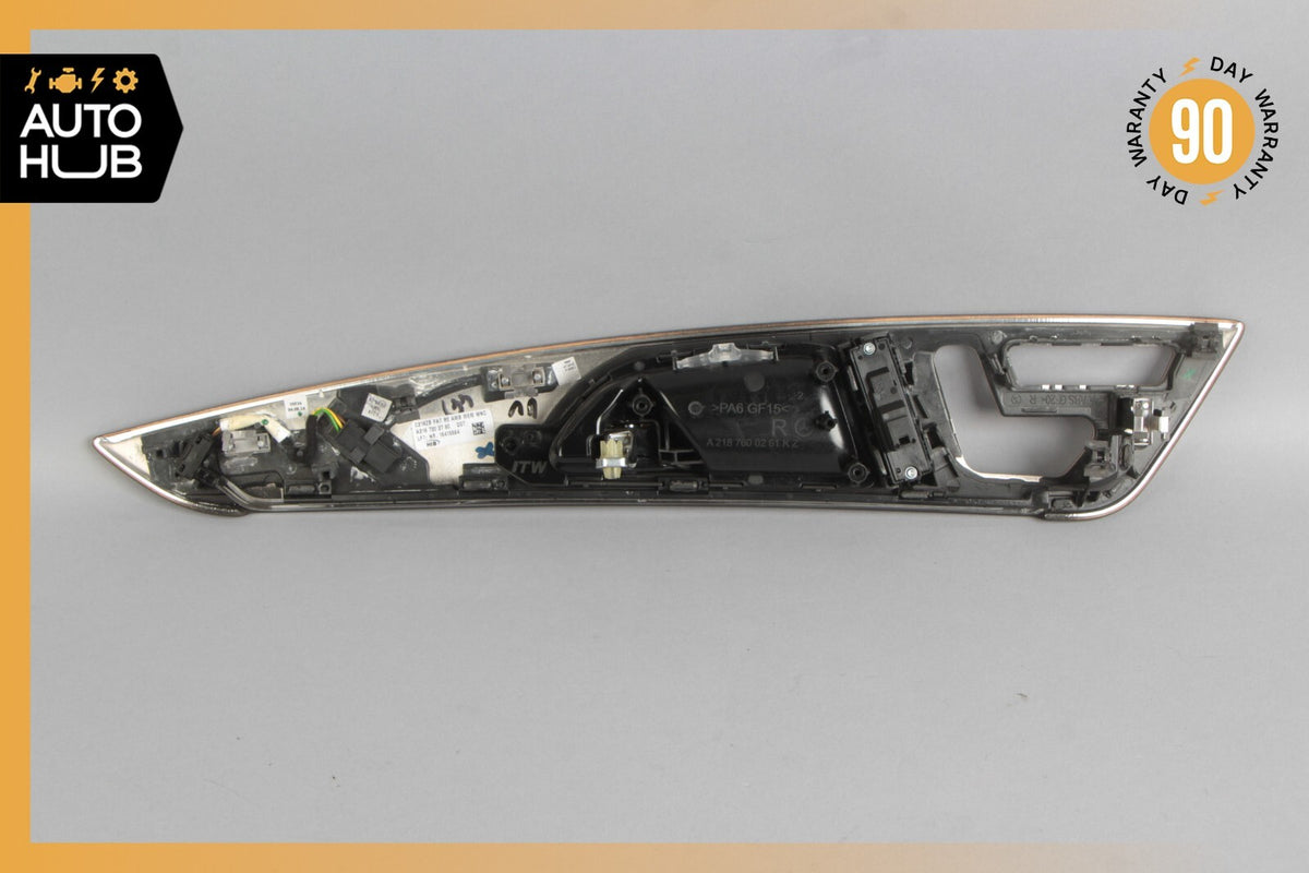 Mercedes W218 CLS400 CLS550 Front Right Side Seat Switch Trim Cover Wood OEM - photo 7