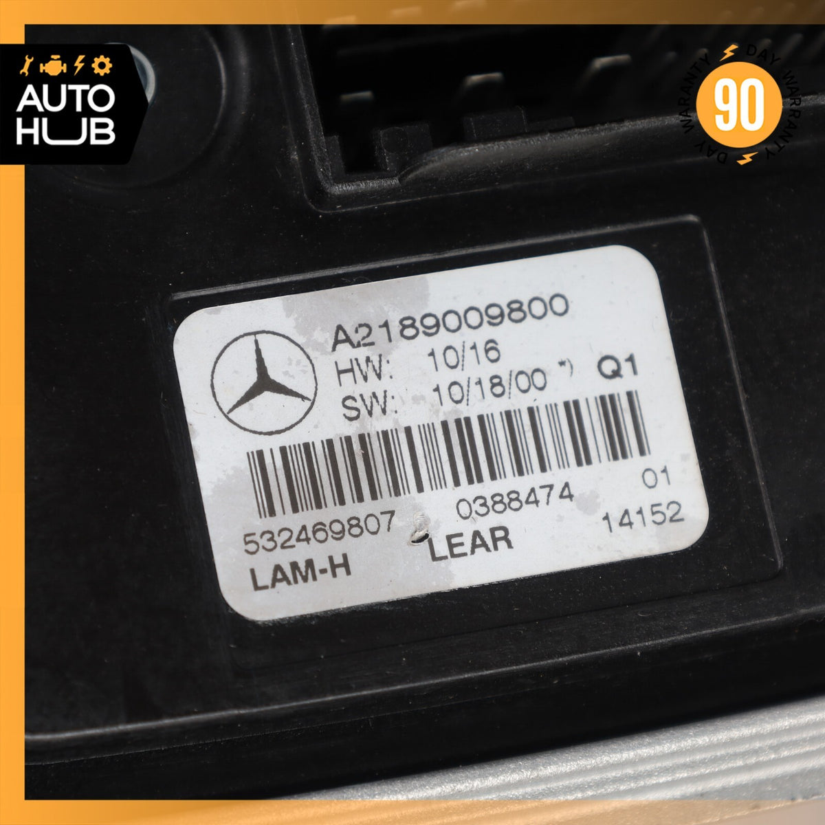 Mercedes W218 CLS550 SL550 LED Headlight Voltage Regulator Ballast Module OEM - photo 5