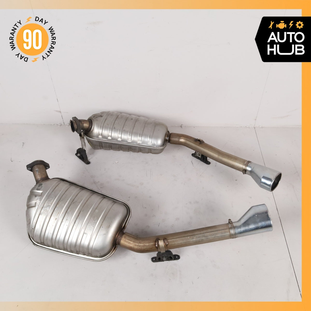 99-02 Bentley Arnage Exhaust Muffler Mufflers PJ20474PD OEM 42k - photo 1