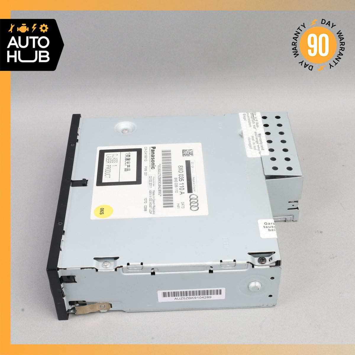 Audi 4G8 A7 S7 Audio Radio CD DVD Disc Changer Player 8X0035110A OEM - photo 5