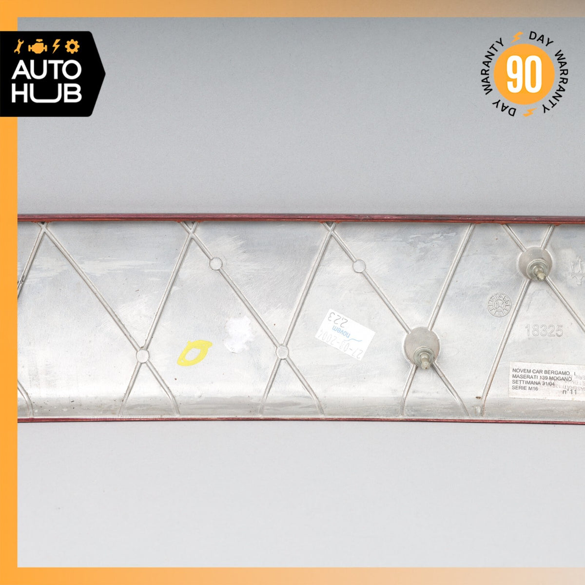 03-13 Maserati Quattroporte M139 Front Left Side Door Panel Trim Panel Wood OEM - photo 10