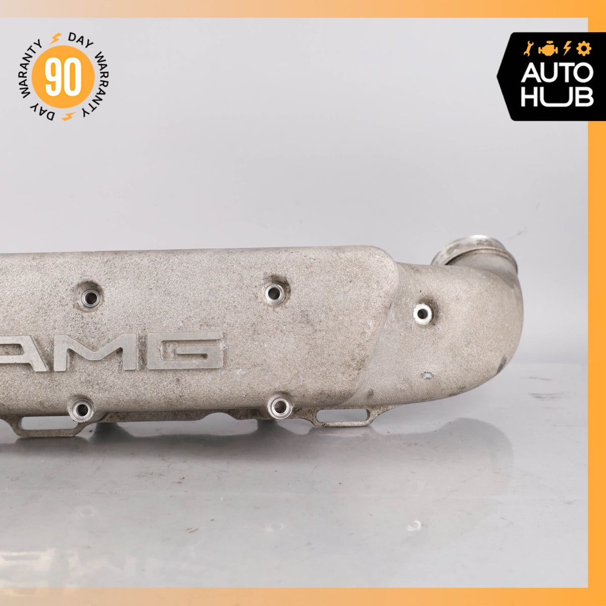 Mercedes R230 SL55 E55 AMG Left Side Engine Kompressor Air Intake Manifold OEM - photo 4