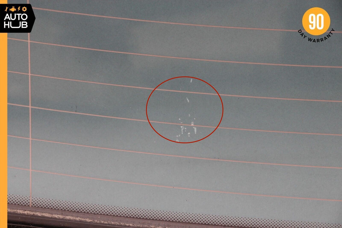 07-09 Mercedes W211 E350 E550 E320 Sedan Rear Windshield Window Glass OEM - photo 5