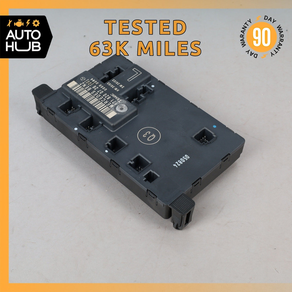 05-08 Mercedes R171 SLK280 SLK55 AMG Left Side Door Control Module OEM - photo 1