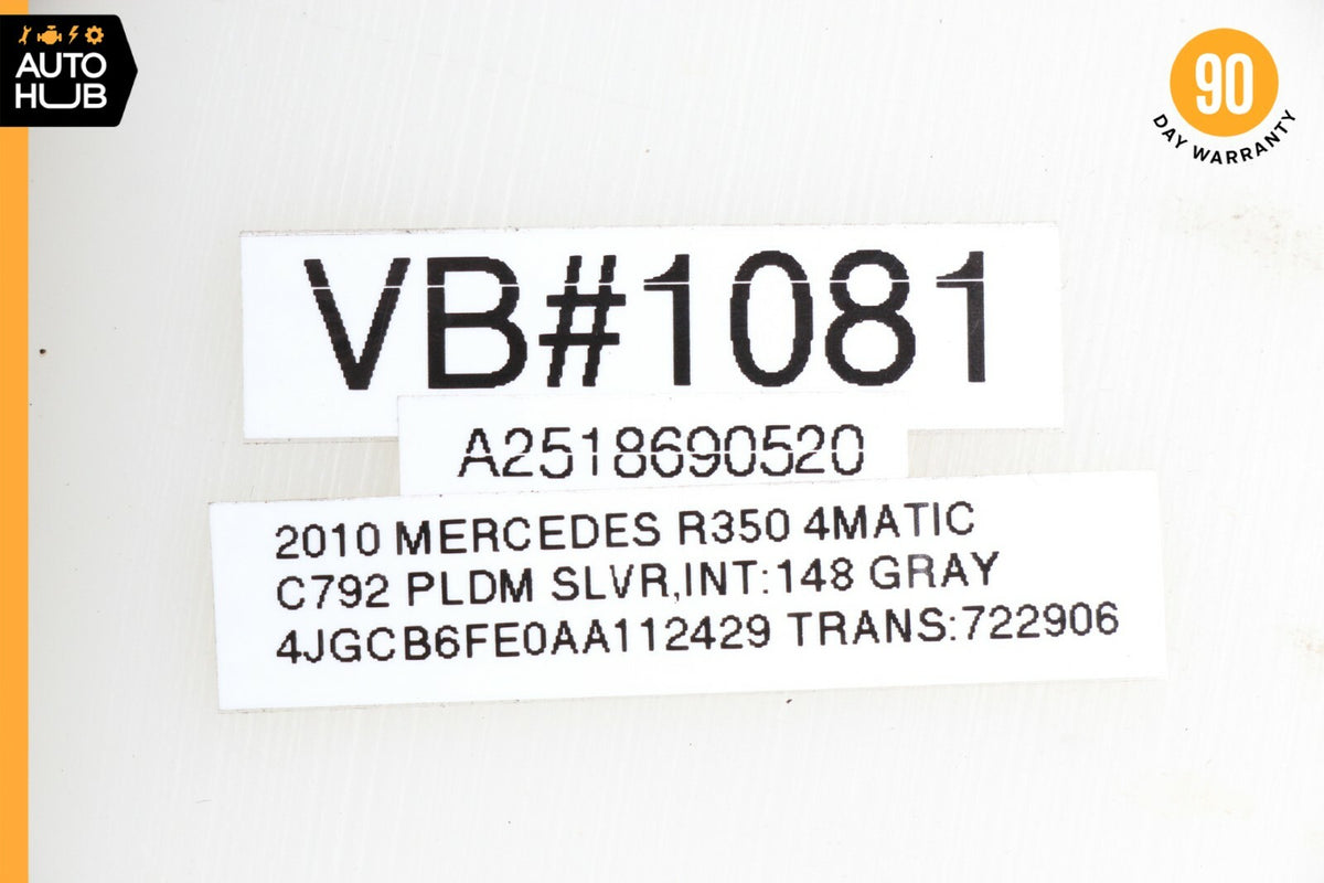 06-13 Mercedes W251 R350 R500 Windshield Washer Fluid Tank Bottle Reservoir OEM - photo 12