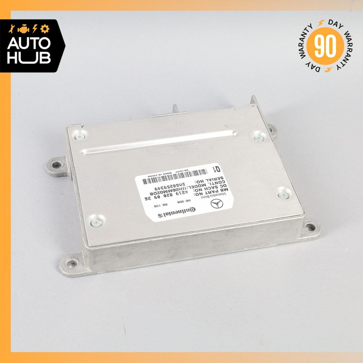 06-12 Mercedes R230 SL550 ML63 E350 Communication Control Module 2198200926 OEM - photo 3