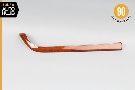 03-06 Mercedes W220 S430 S500 Door Panel Trim Bezel Rear Right Side Wood OEM - photo 1