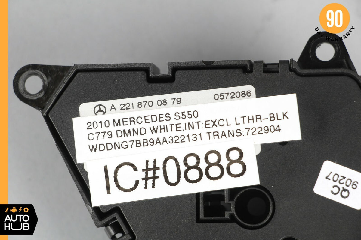 07-13 Mercedes W221 S550 S63 AMG Rear Left Driver Seat Control Memory Switch OEM - photo 12