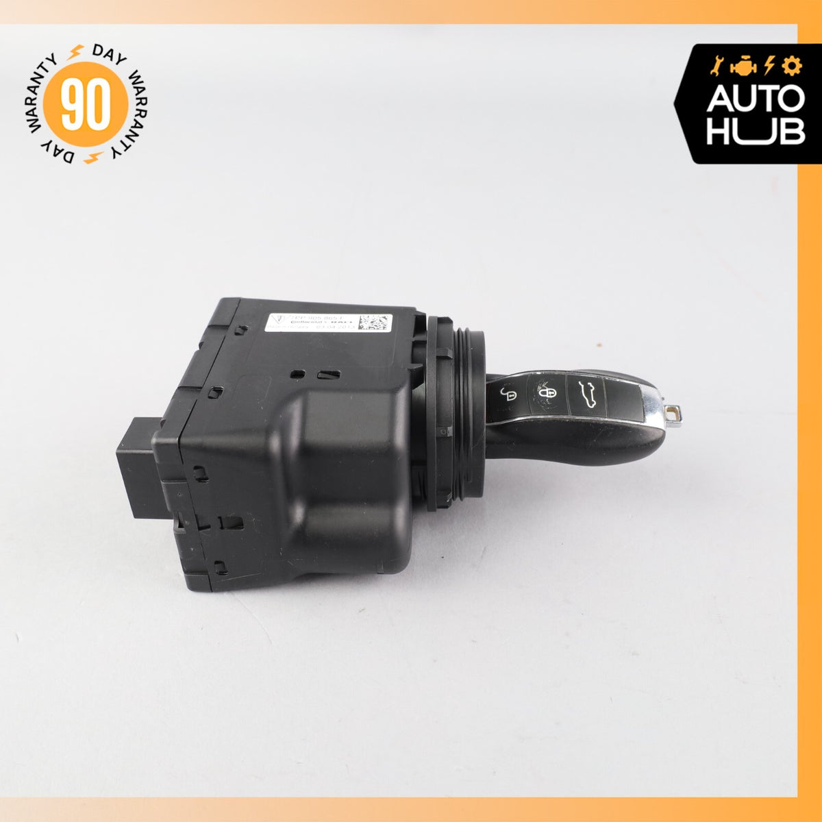 11-18 Porsche Cayenne 958 GTS Start Ignition Switch Module w/ Key OEM 82k - photo 5
