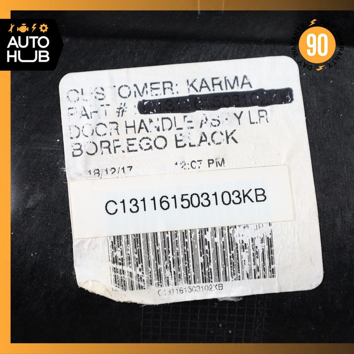 20-22 KARMA Revero GT GTS Rear Left Driver Side Exterior Door Handle OEM 11k - photo 11