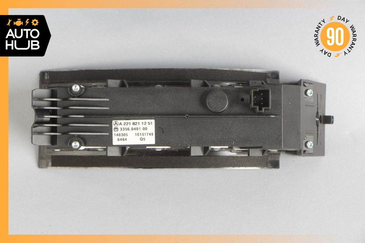 07-13 Mercedes W221 S600 CL550 Dashboard Dash Control Switch Panel 2218211251 - photo 7