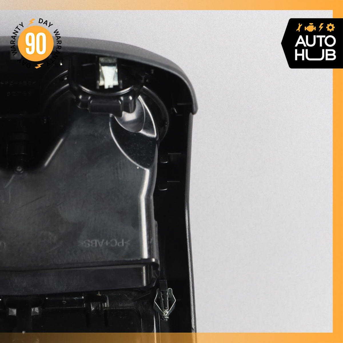 Mercedes W213 E43 AMG Rear Console Switch Cover Panel Bezel Trim Black OEM - photo 12