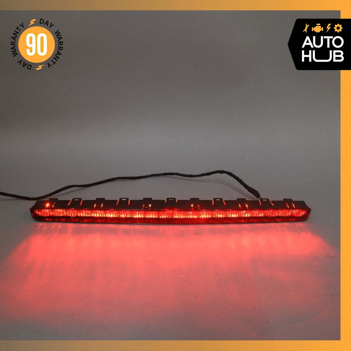 07-14 Mercedes W221 S550 S63 AMG CL550 Rear 3RD Third Brake Stop Light Black OEM - photo 3