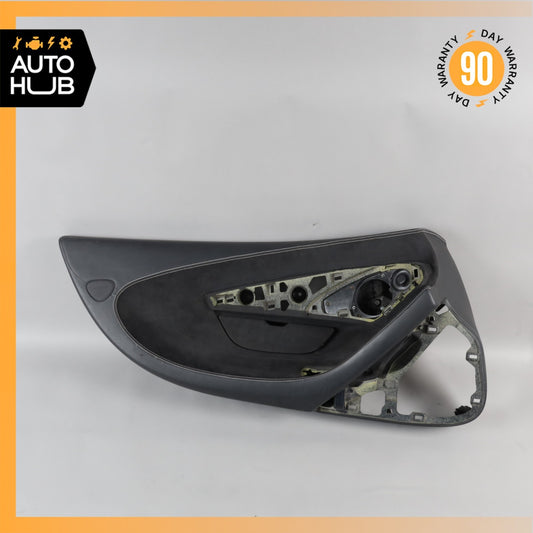 16-21 McLaren 570S Left Side Interior Door Panel Nappa Suede Jet Black OEM - photo 1