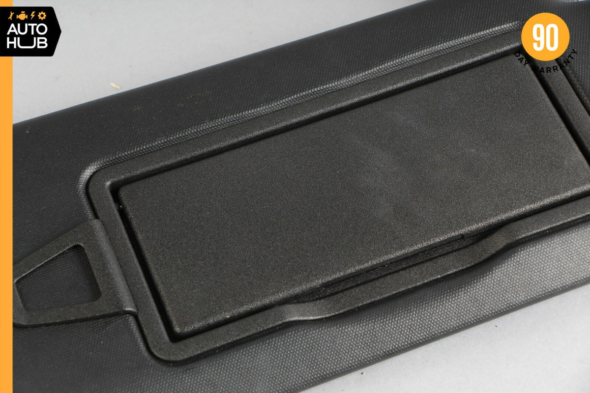 08-14 Mercedes W204 C300 C250 C350 Right Side Sunvisor Sun Visor Black OEM - photo 8