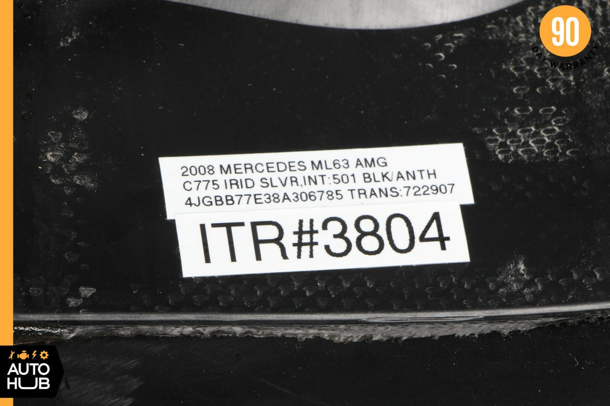 06-11 Mercedes W164 ML63 AMG Center Console Arm Rest w/ Rear Climate Control OEM - photo 12