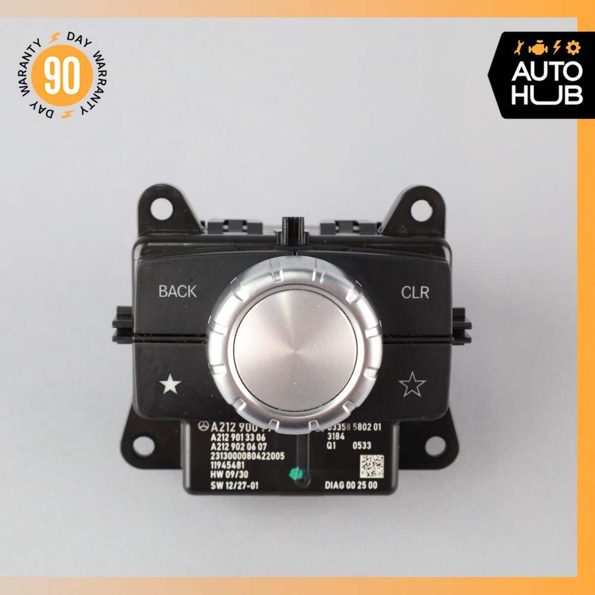 14-17 Mercedes W207 E350 E550 Console Head Unit Controller Knob Multi Switch OEM - photo 1