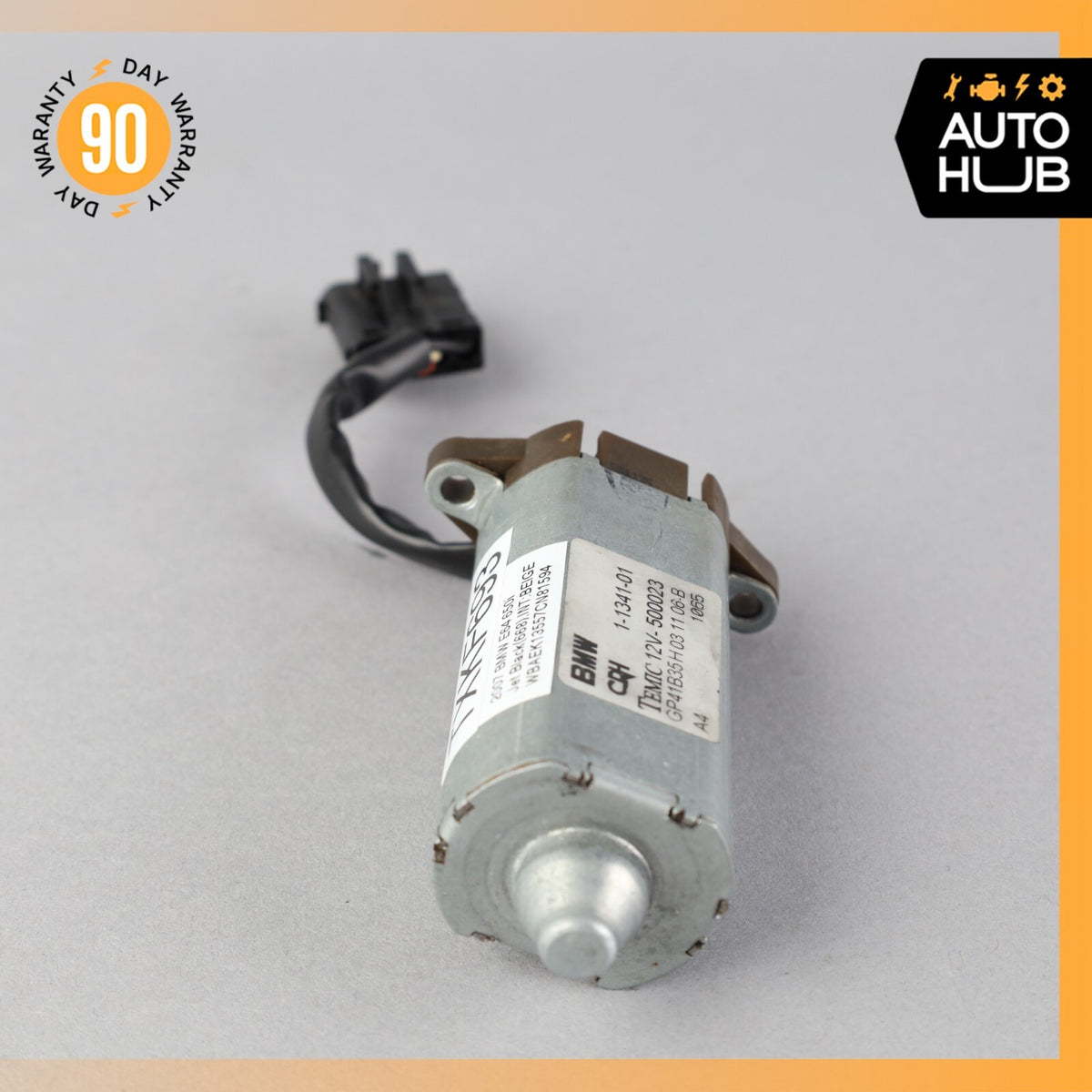 BMW E64 650i M3 Front Left Side Seat Backrest Adjustment Control Motor OEM 71k - photo 9