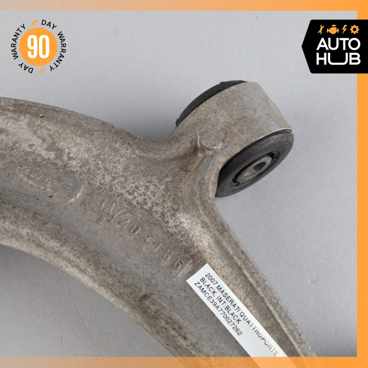 03-10 Maserati Quattroporte M139 Rear Left Side Top Upper Control Arm OEM 51k - photo 7