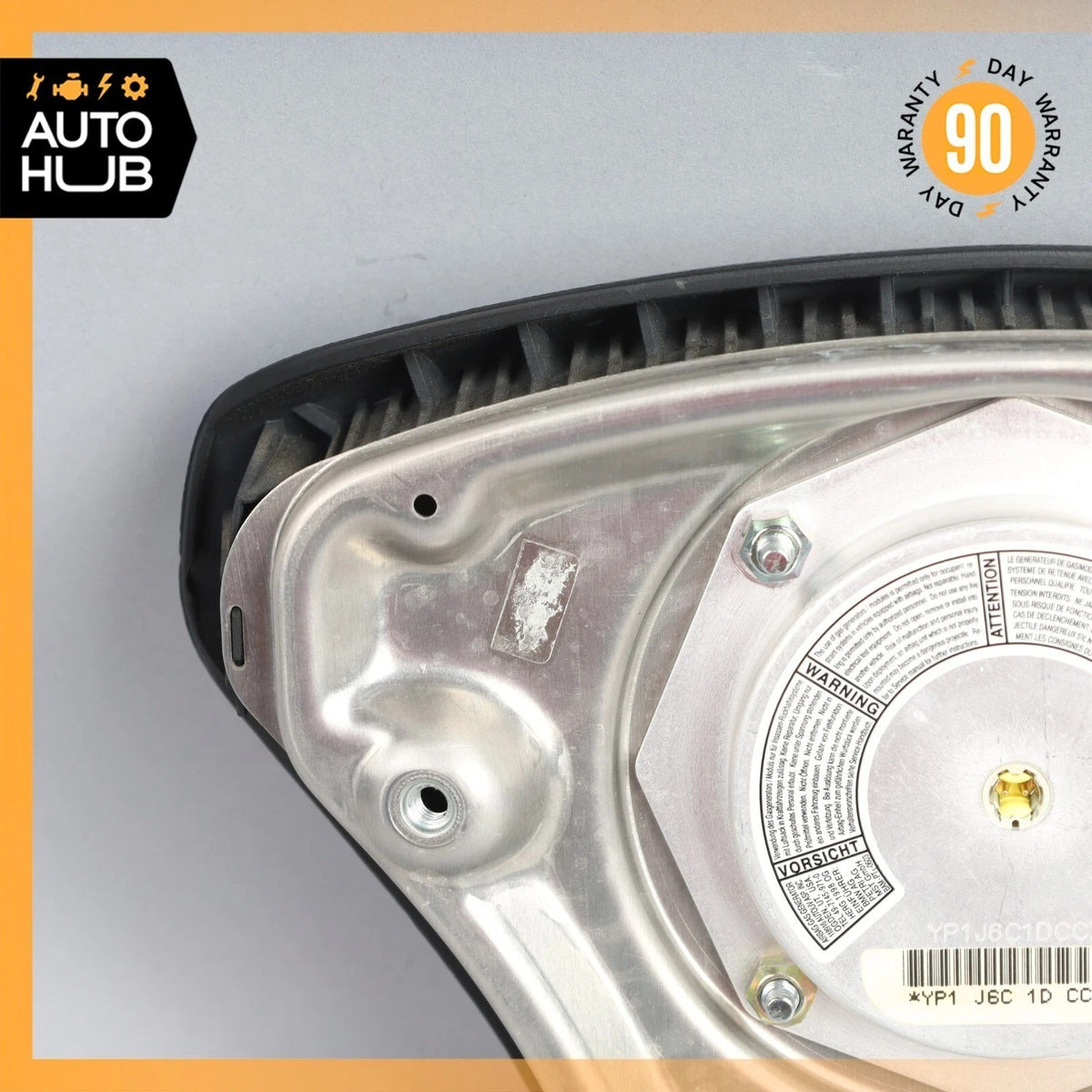 99-04 Mercedes R129 SL500 SLK230 Driver Steering Wheel Airbag Air Bag Black OEM - photo 9