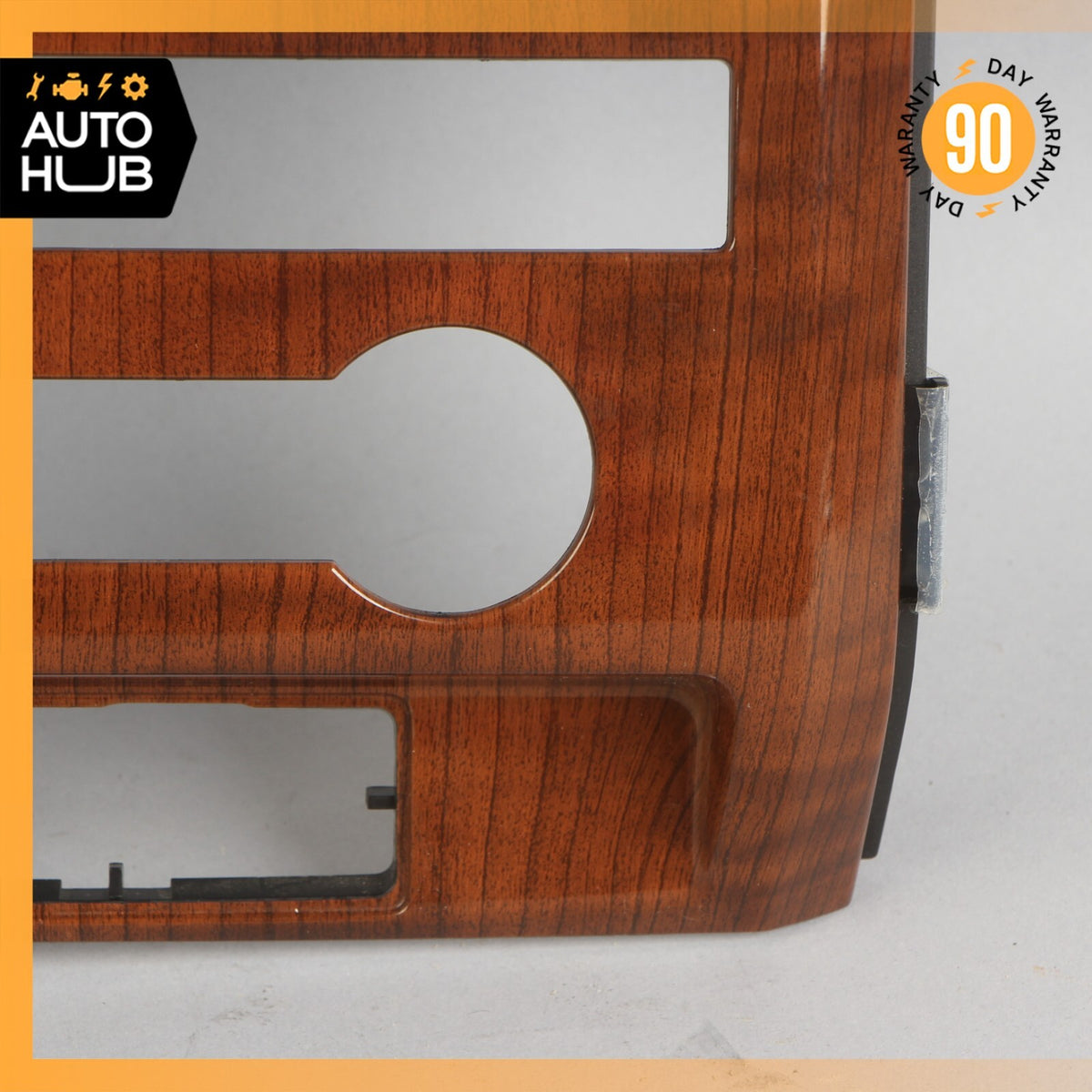 09-10 Ford F150 5.4L Center Dashboard Instrument Panel Wood w/ Switch OEM - photo 7
