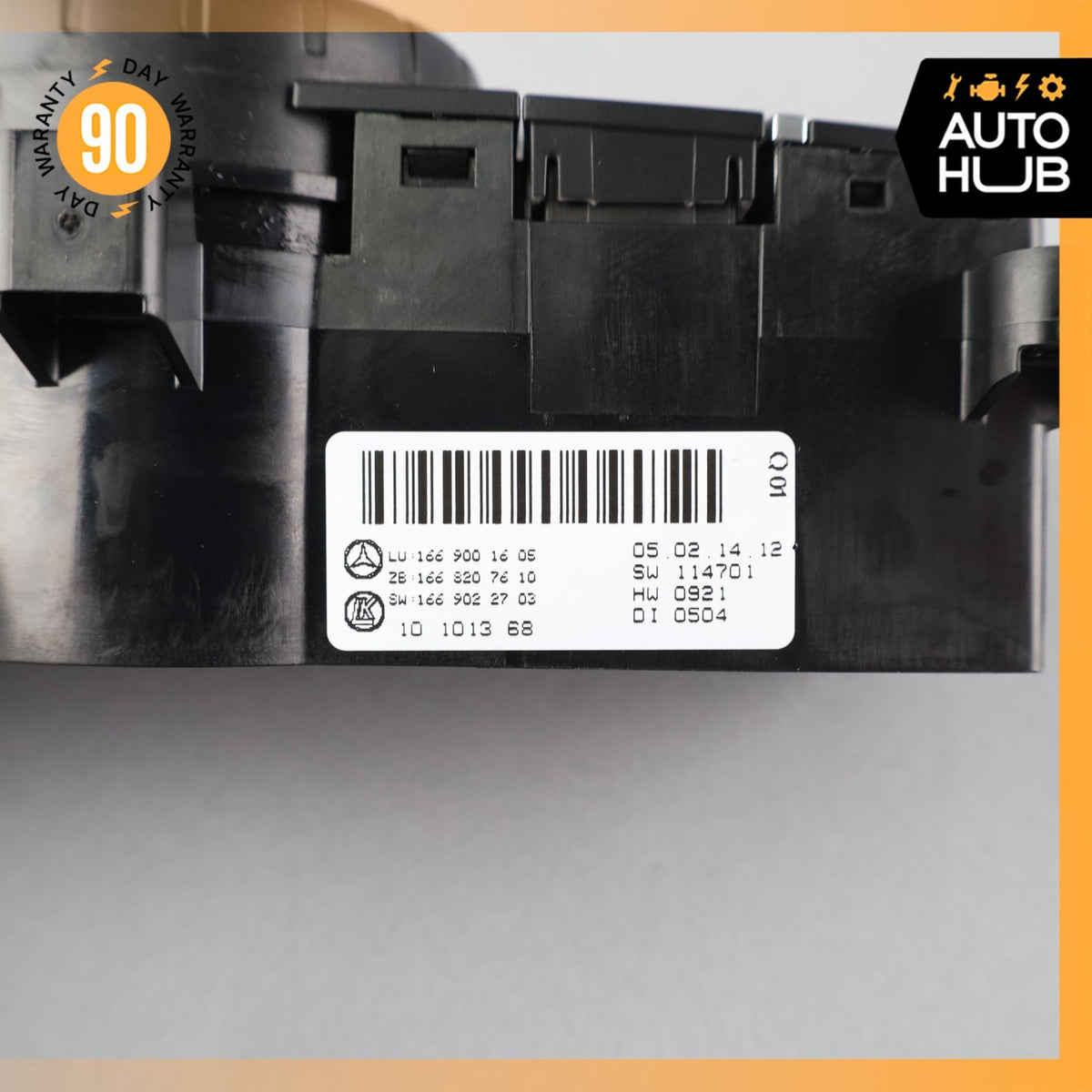 Mercedes X166 GL550 Rear A/C Heater Climate Control Switch OEM - photo 10