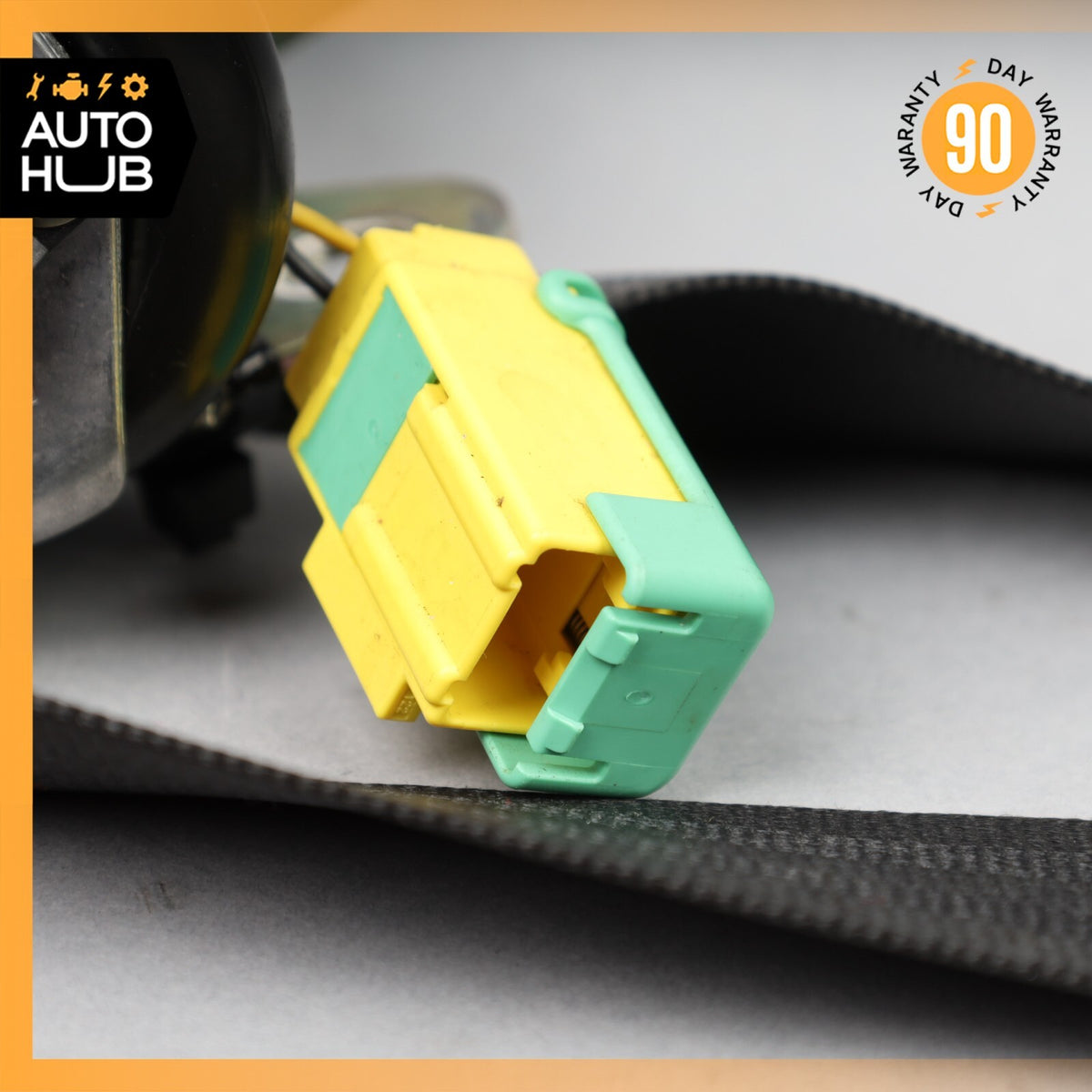 06-13 Bentley Continental Flying Spur Rear Right Side Seat Belt Black OEM - photo 7
