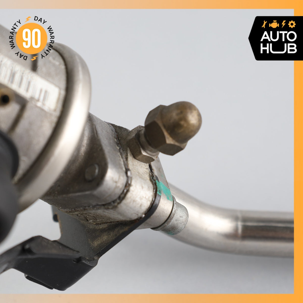 04-19 Maserati GranTurismo M145 Left Air Pump Check Valve EGR w/ Line OEM  56k - photo 13