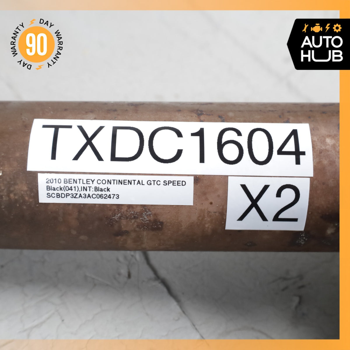Bentley Continental GTC Speed Exhaust Muffler Mufflers Right & Left Set OEM 83k - photo 17