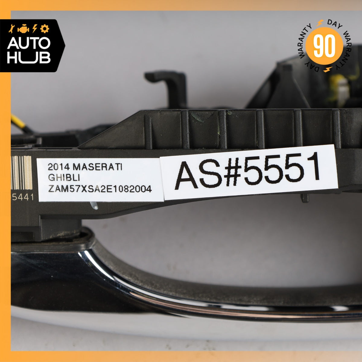 14-21 Maserati Ghibli M157 Rear Left Driver Side Exterior Door Handle OEM - photo 12