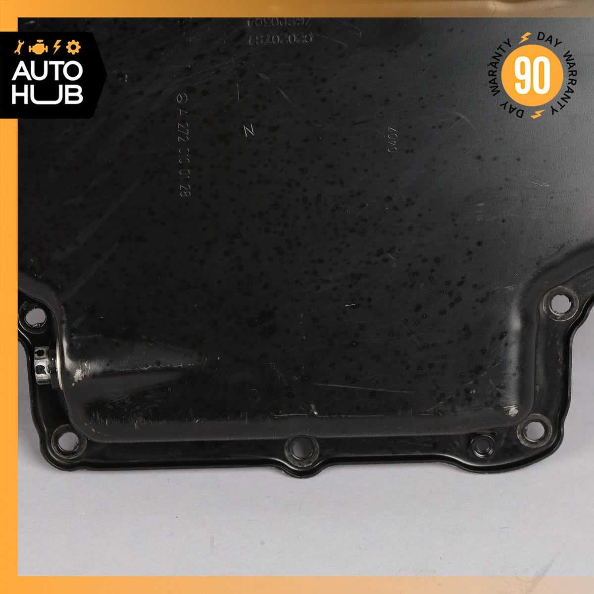 05-12 Mercedes W211 E350 C230 CLS550 SL550 CLK350 Lower Oil Pan 2720100128 OEM - photo 3