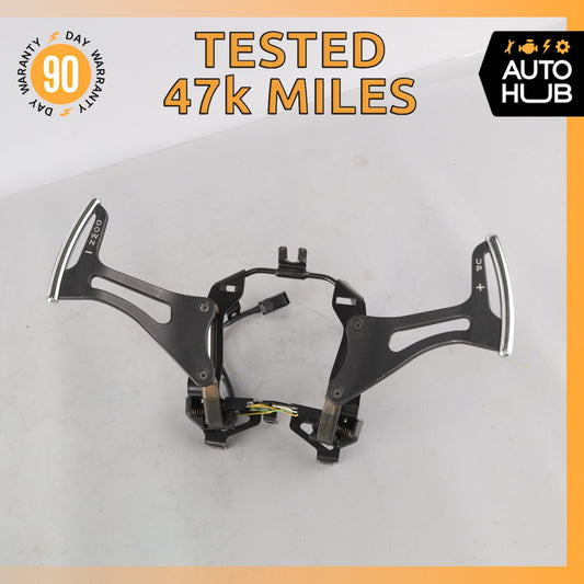08-19 Maserati GranTurismo M145 Steering Wheel Paddle Shifters Set 261434 OEM - photo 1