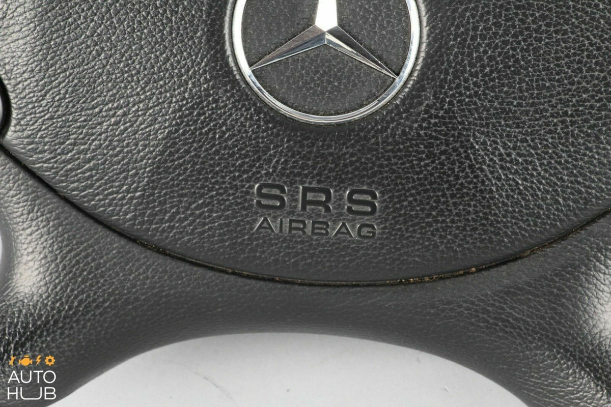 Mercedes W209 CLK500 E350 SL500 Steering Wheel Airbag Air Bag Black OEM - photo 6