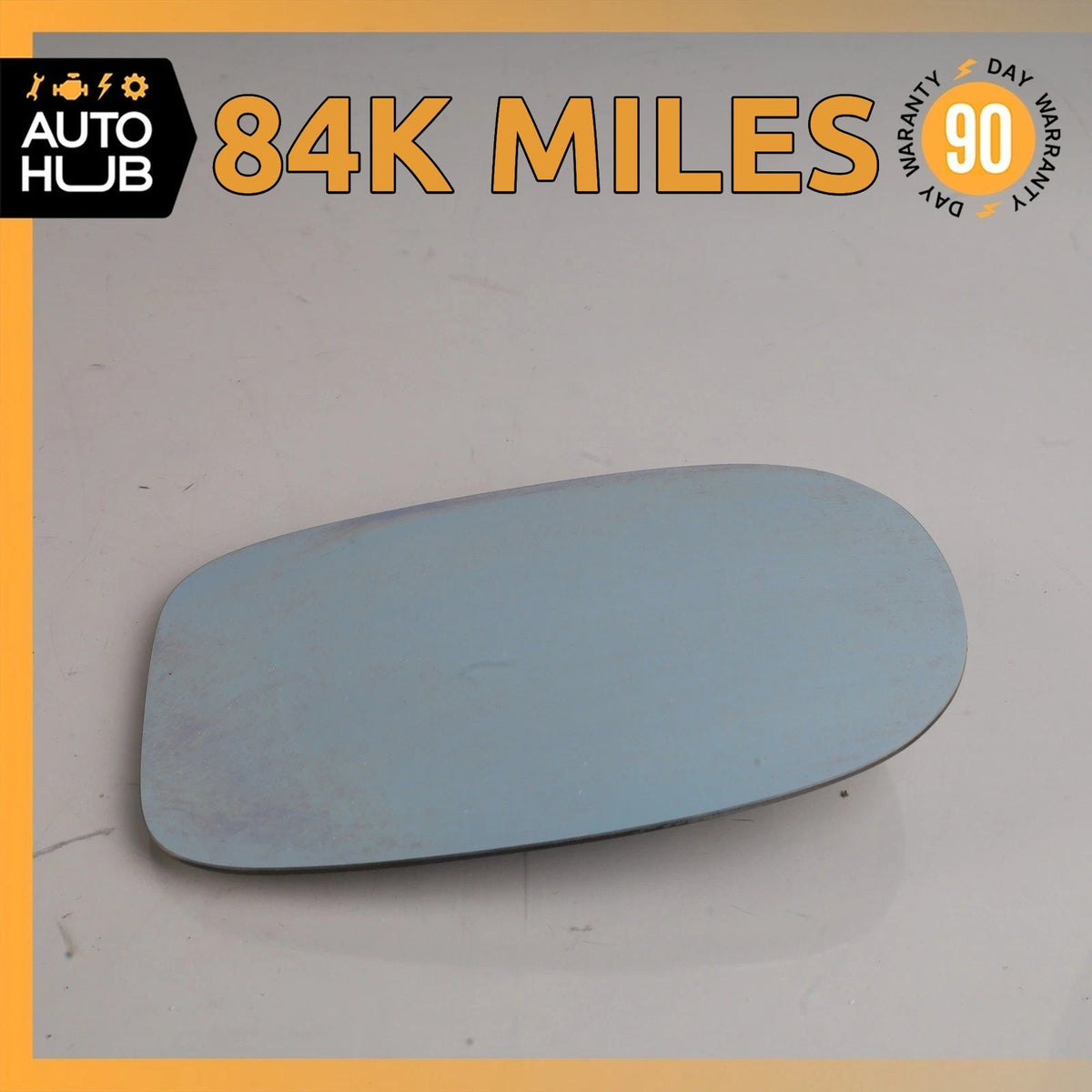 05-08 Maserati Quattroporte M139 Left Side Rear View Door Mirror Glass OEM 84k - photo 1