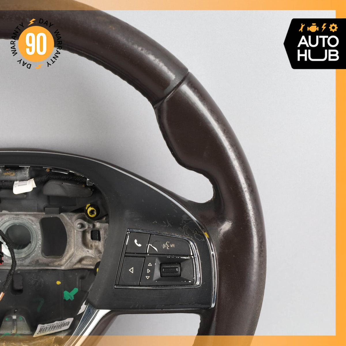 14-20 Maserati Quattroporte M156 S Q4 Ghibli M157 Steering Wheel Brown OEM - photo 3