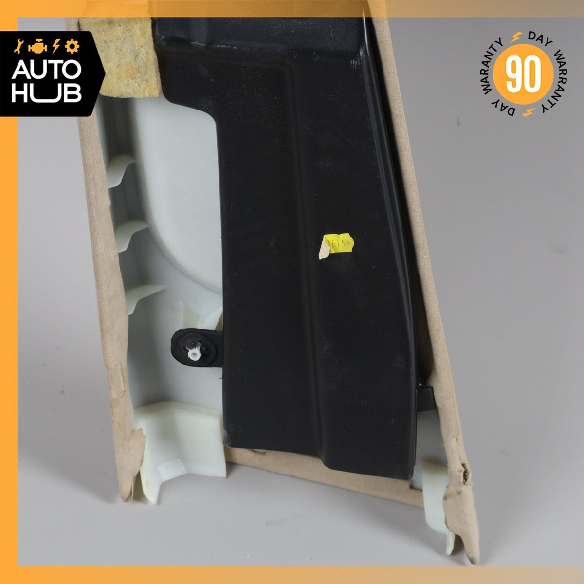 07-13 Mercedes W221 S600 S63 AMG Right Side B-Pillar Cover Trim Suede OEM - photo 13