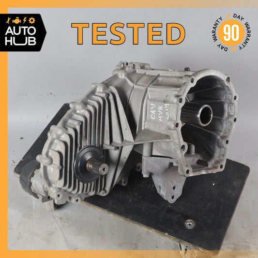11-18 Porsche Cayenne 958 Hybrid S Transmission Transfer Case Gear Box OEM - photo 1