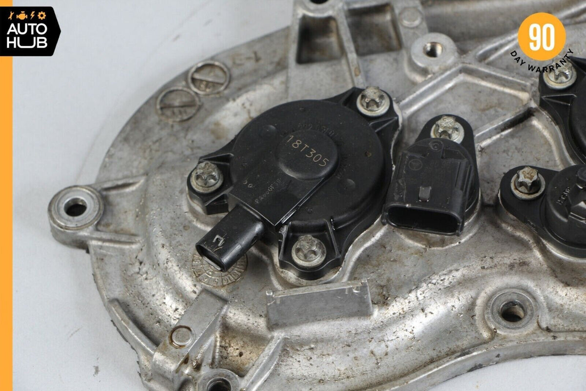 Mercedes W204 C350 S550 E350 Front Right Engine Timing Chain Cover Plate OEM - photo 2
