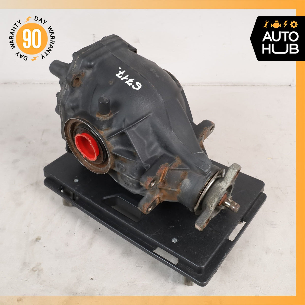 14-17 Mercedes W222 S550 4Matic Rear Axle Differential Carrier 2.65 Ratio OEM - photo 3