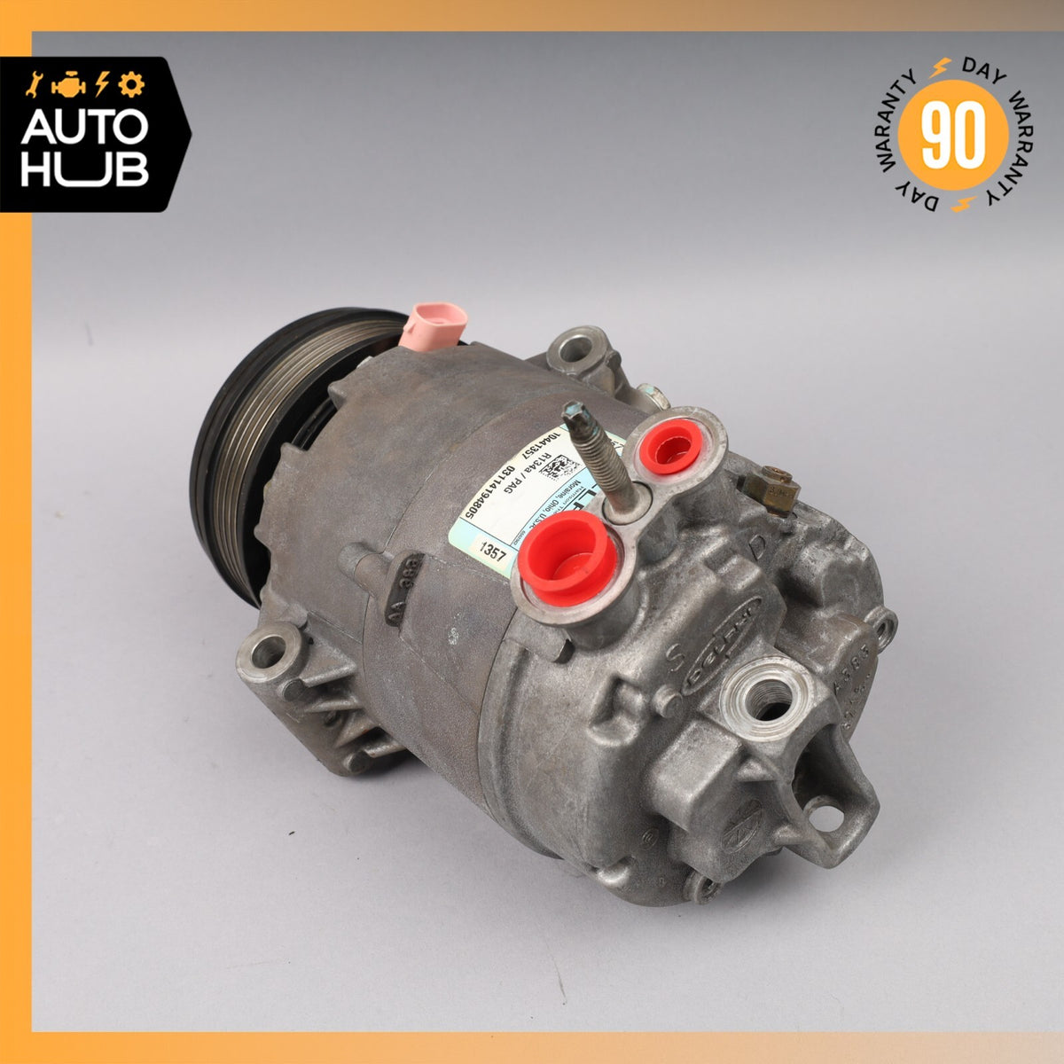 04-09 Cadillac XLR A/C Air Conditioning Compressor 10441357 OEM 81k - photo 6