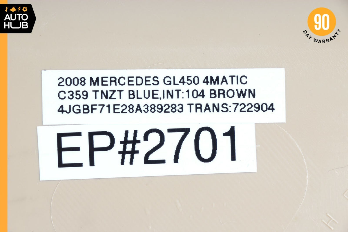 06-12 Mercedes X164 GL450 ML350 Dashboard Dash Board Left Side Trim Beige OEM - photo 12
