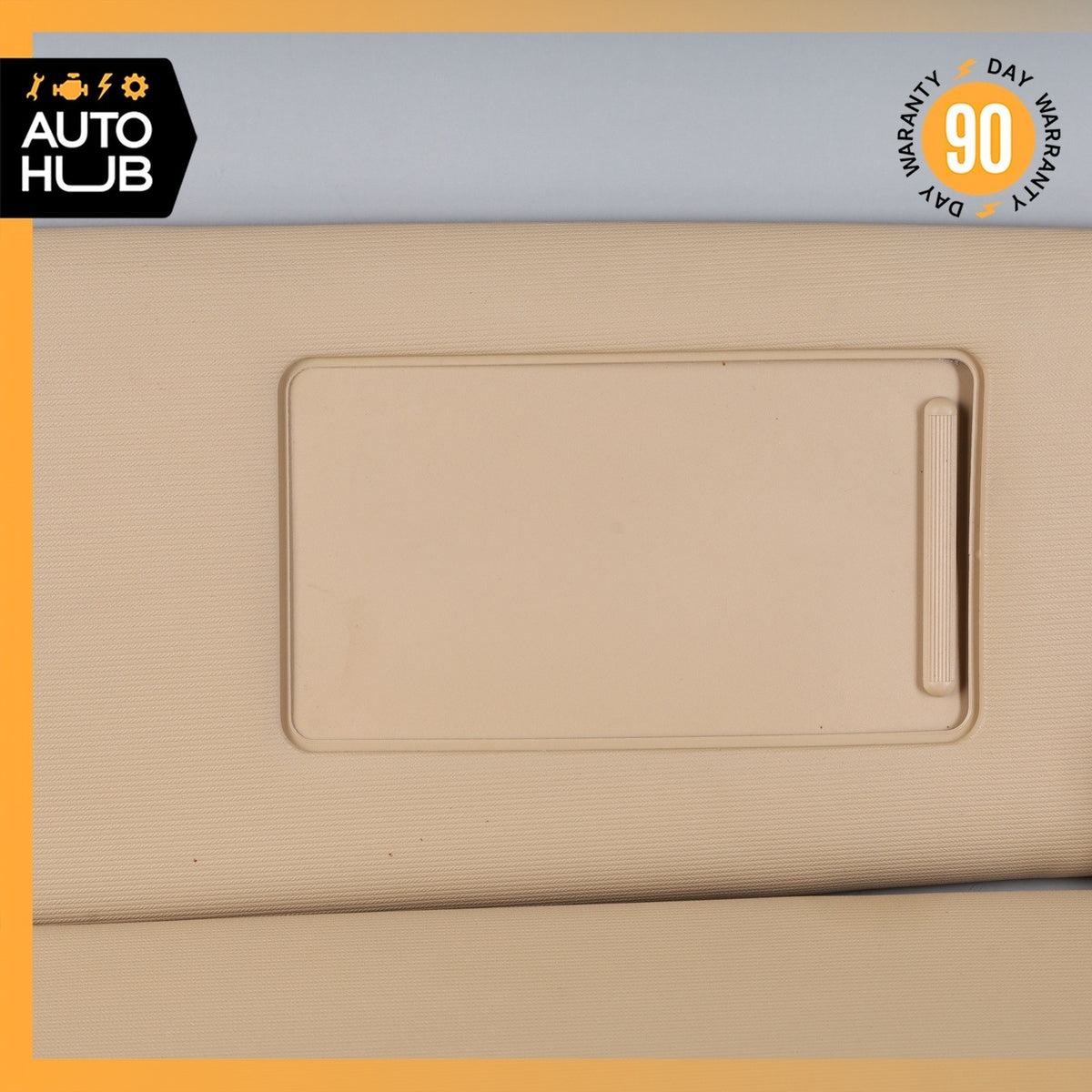 11-14 Porsche Cayenne 958 Sun Visor Sunvisor Front Left Driver Side Beige OEM - photo 9