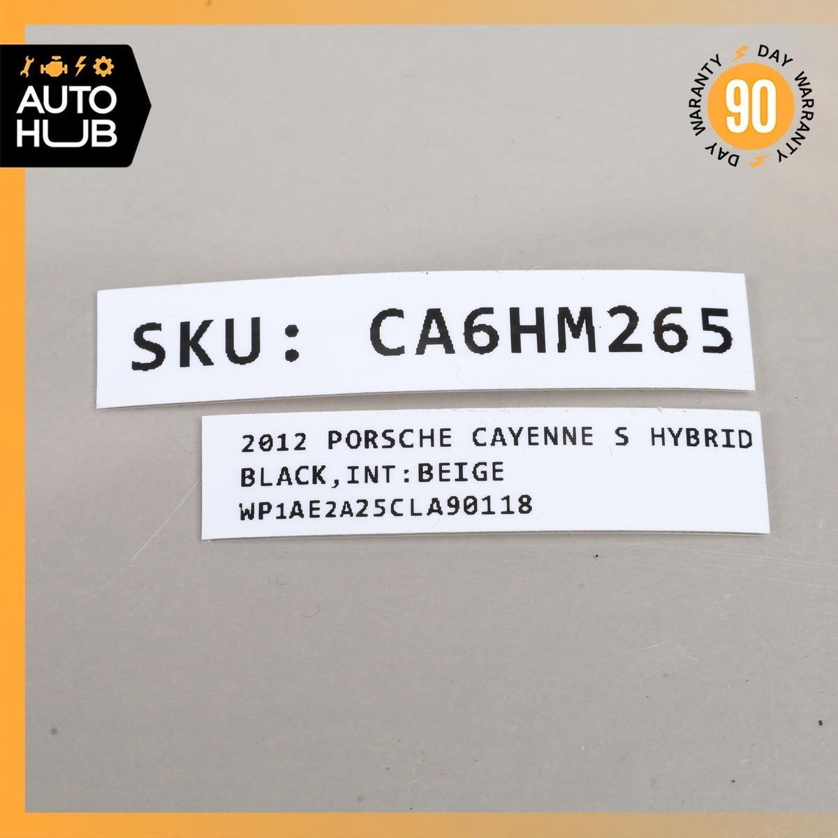 Porsche Cayenne 958 Front Right Door Panel Molding Trim Wood 7P5867410B OEM - photo 12